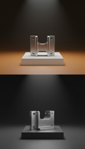 Conector estructural de acero inoxidable